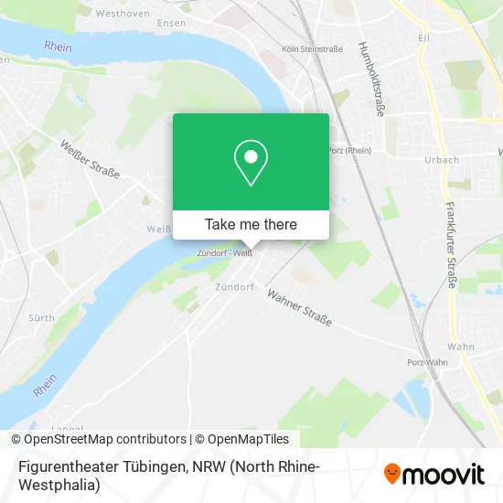 Карта Figurentheater Tübingen