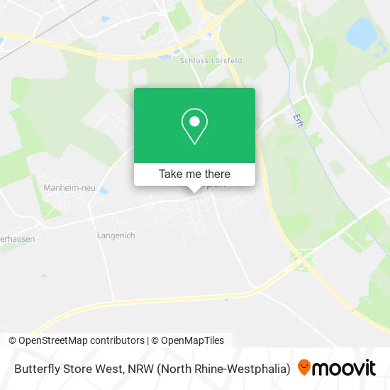 Карта Butterfly Store West