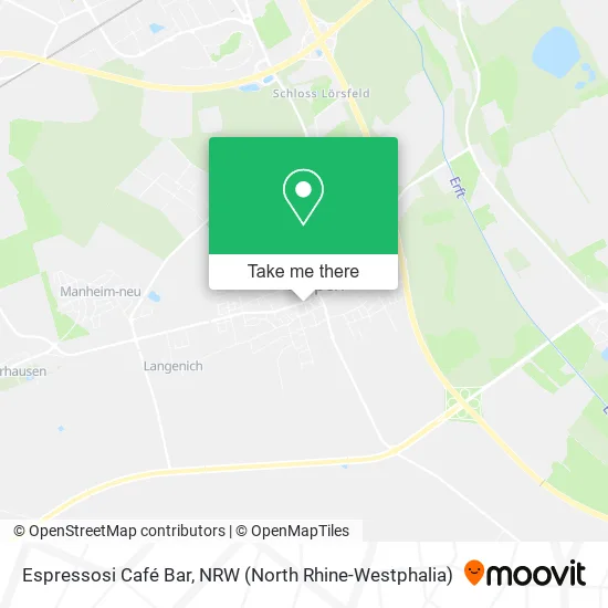 Карта Espressosi Café Bar