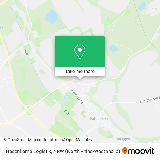 Карта Hasenkamp Logistik