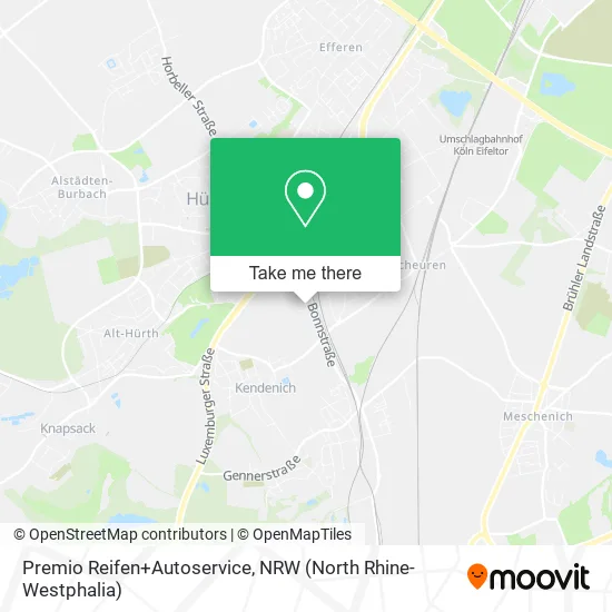 Карта Premio Reifen+Autoservice