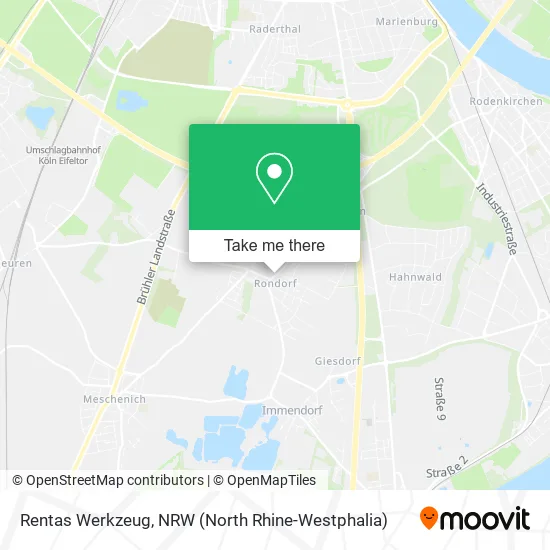 Rentas Werkzeug map
