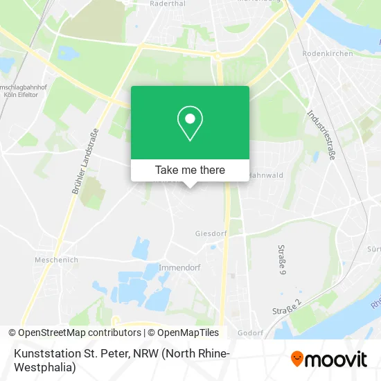 Карта Kunststation St. Peter