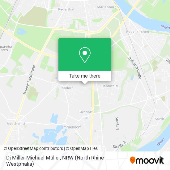 Dj Miller Michael Müller map