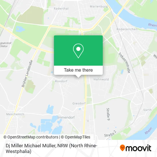 Карта Dj Miller Michael Müller