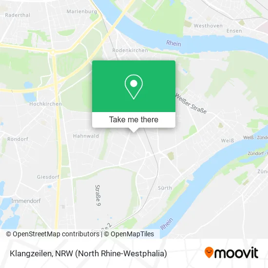 Карта Klangzeilen