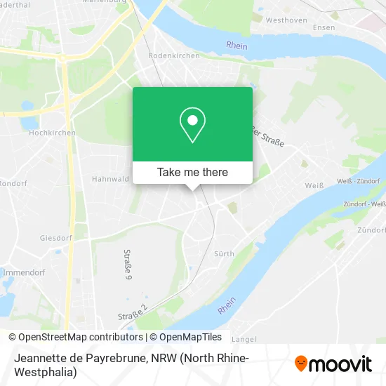 Карта Jeannette de Payrebrune