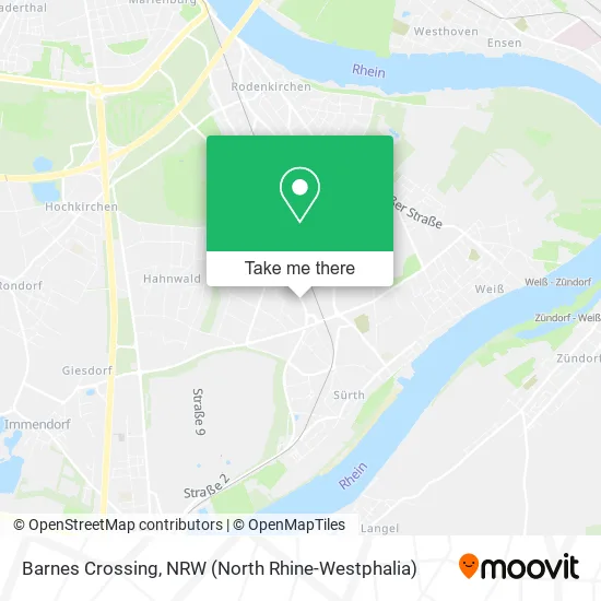 Карта Barnes Crossing