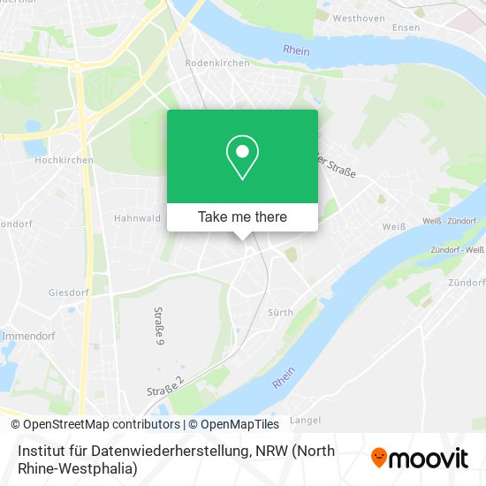 Institut für Datenwiederherstellung map