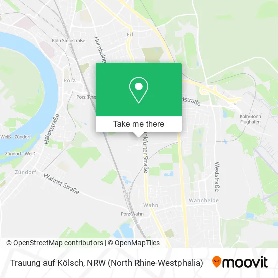 Карта Trauung auf Kölsch