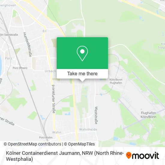 Карта Kölner Containerdienst Jaumann