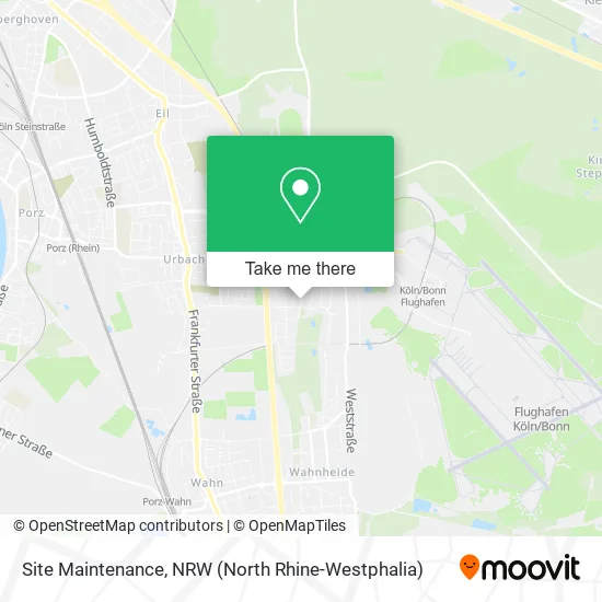 Карта Site Maintenance