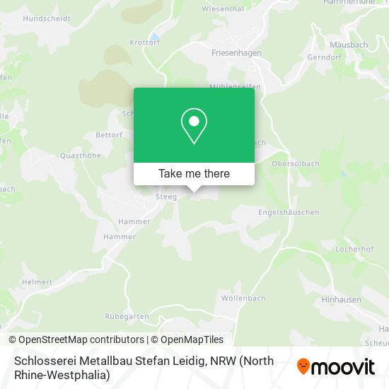 Schlosserei Metallbau Stefan Leidig map