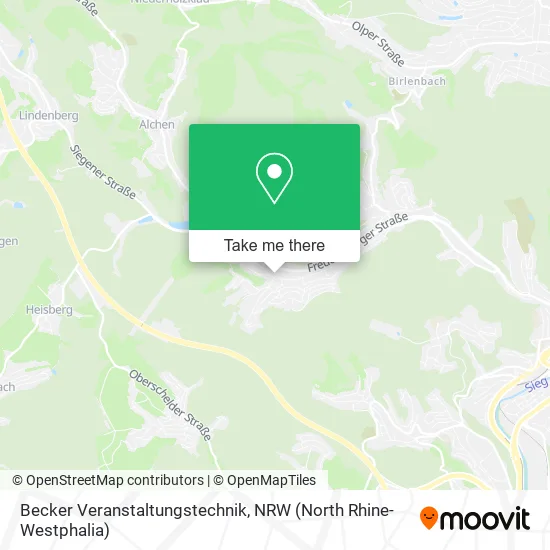 Карта Becker Veranstaltungstechnik