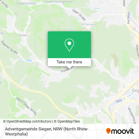 Adventgemeinde Siegen map