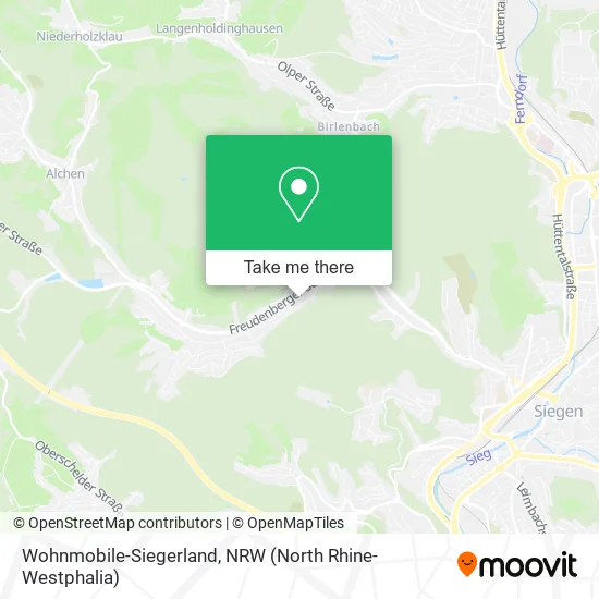 Карта Wohnmobile-Siegerland