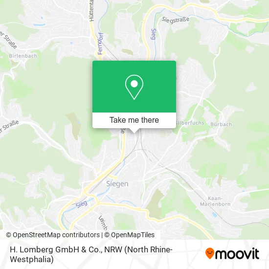 H. Lomberg GmbH & Co. map