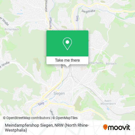 Meindampfershop Siegen map
