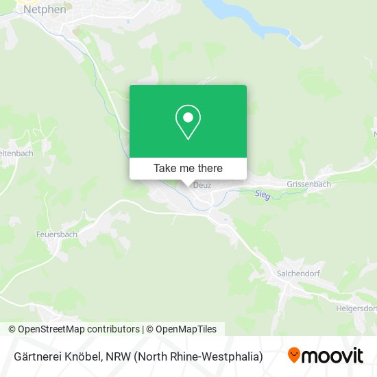 Gärtnerei Knöbel map