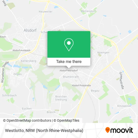 Карта Westlotto