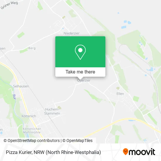 Карта Pizza Kurier