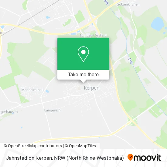 Карта Jahnstadion Kerpen