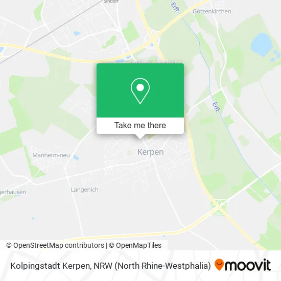 Карта Kolpingstadt Kerpen