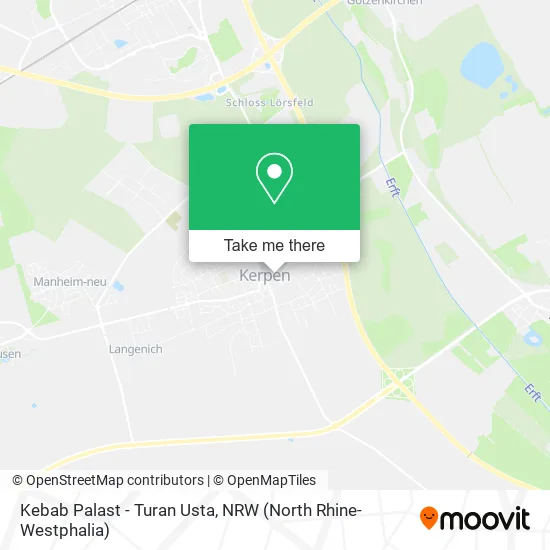 Карта Kebab Palast - Turan Usta