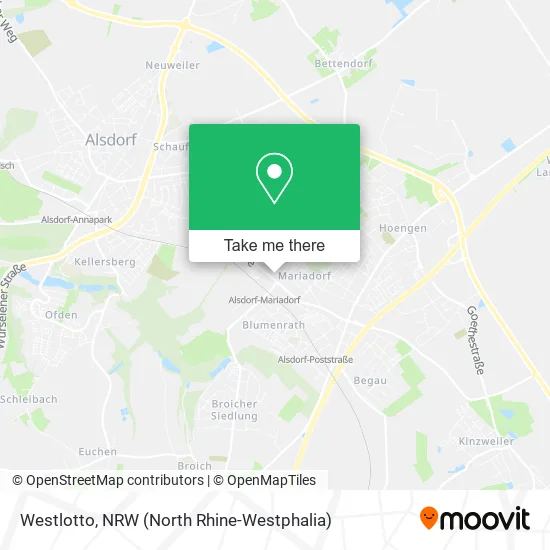 Карта Westlotto
