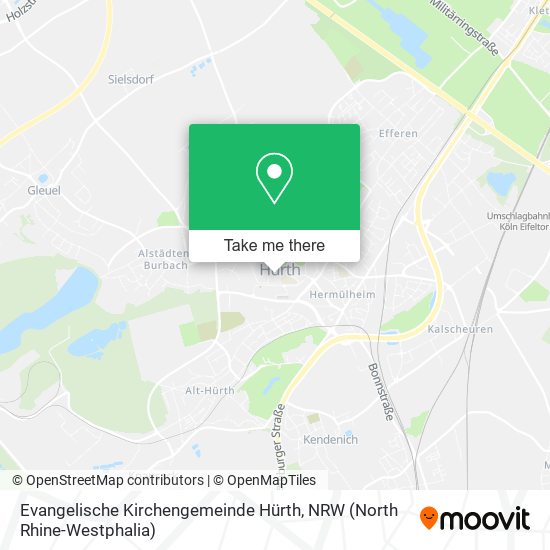 Evangelische Kirchengemeinde Hürth map