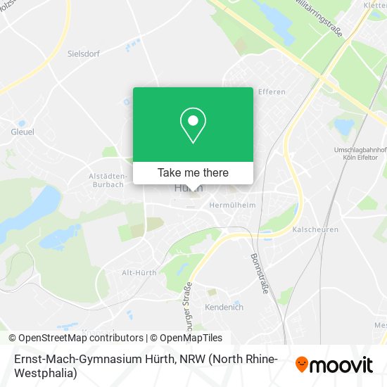 Ernst-Mach-Gymnasium Hürth map