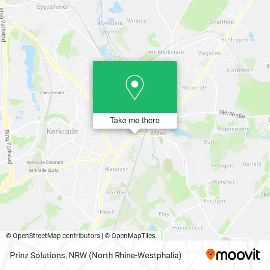 Карта Prinz Solutions