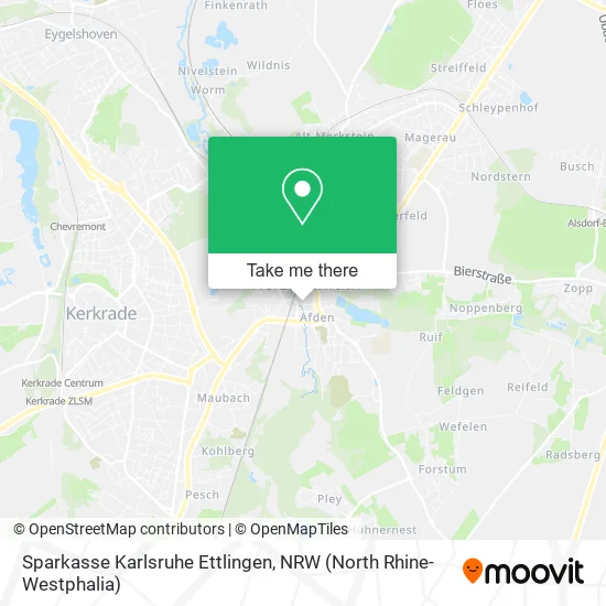 Карта Sparkasse Karlsruhe Ettlingen