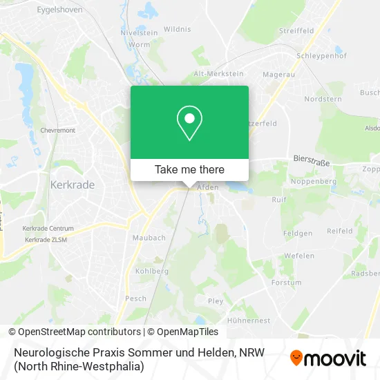Карта Neurologische Praxis Sommer und Helden