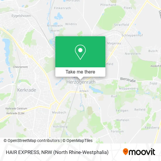 Карта HAIR EXPRESS