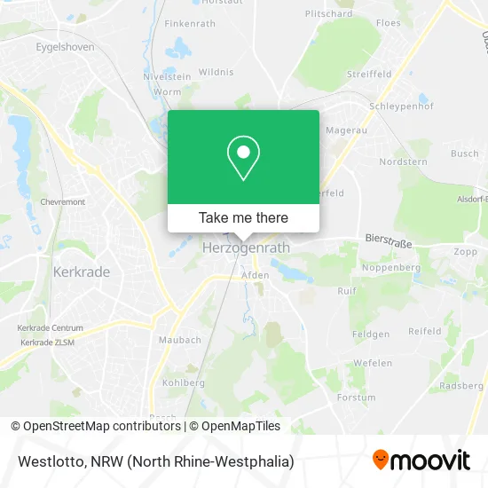 Карта Westlotto