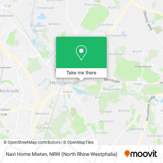 Карта Navi Home Mieten