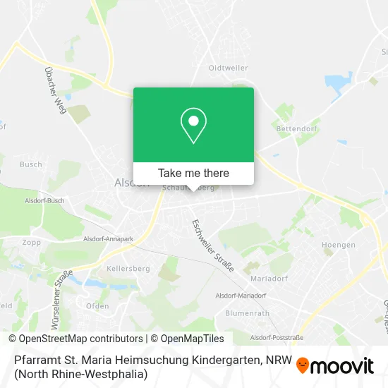 Pfarramt St. Maria Heimsuchung Kindergarten map