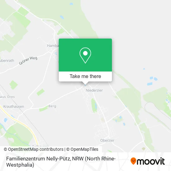 Карта Familienzentrum Nelly-Pütz
