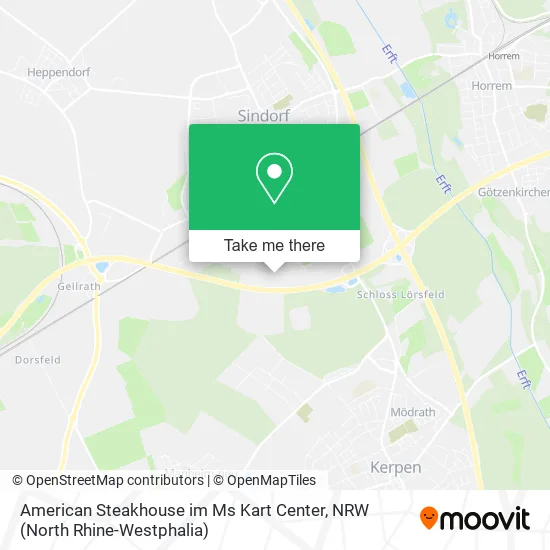 Карта American Steakhouse im Ms Kart Center