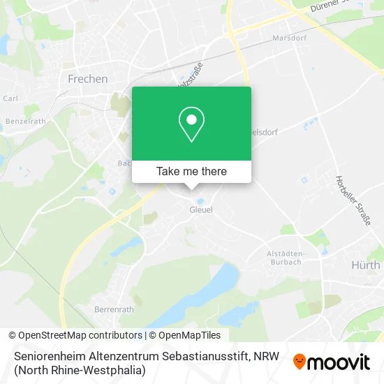 Карта Seniorenheim Altenzentrum Sebastianusstift