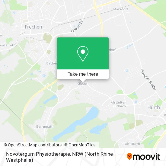 Карта Novotergum Physiotherapie