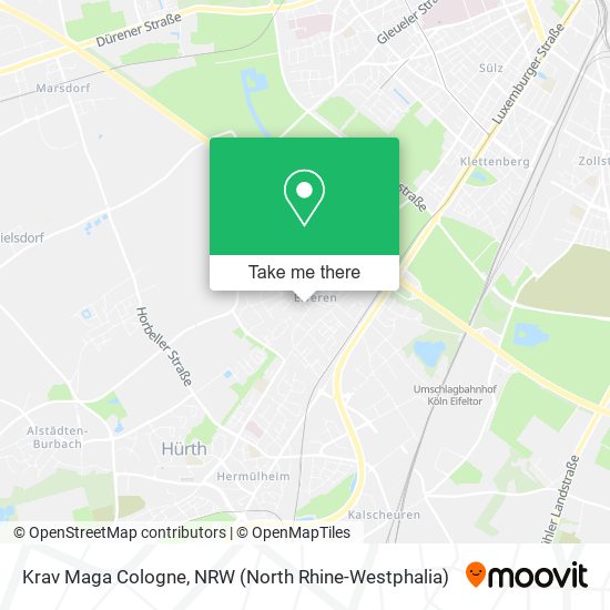 Krav Maga Cologne map