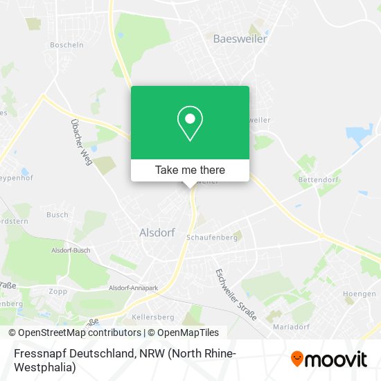 Fressnapf Deutschland map