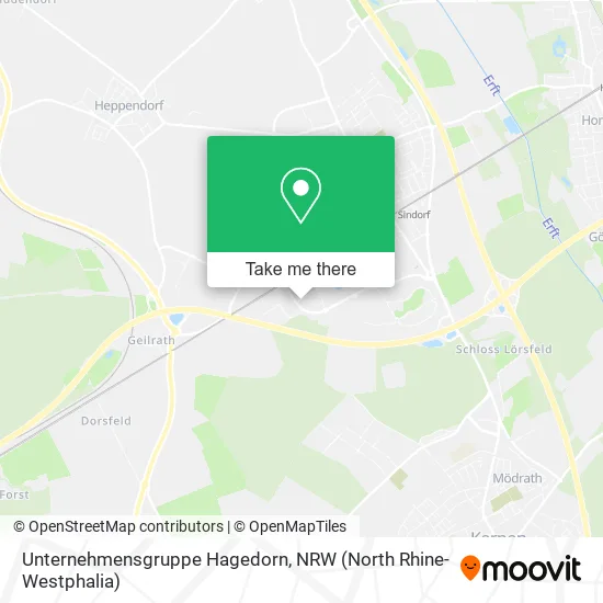 Карта Unternehmensgruppe Hagedorn