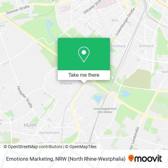 Emotions Marketing map