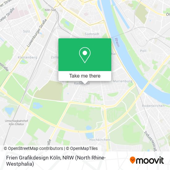 Frien Grafikdesign Köln map
