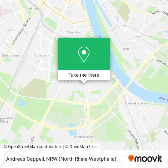 Карта Andreas Cappell