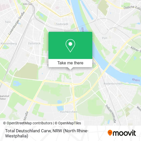 Карта Total Deutschland Carw