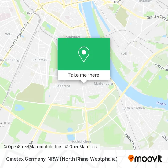 Карта Ginetex Germany